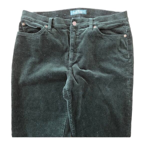LRL Lauren Ralph Lauren jeans in red & green corduroy bundle size 12 - Picture 9 of 12